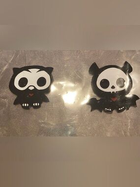 Skelanimals Gel Window Clings